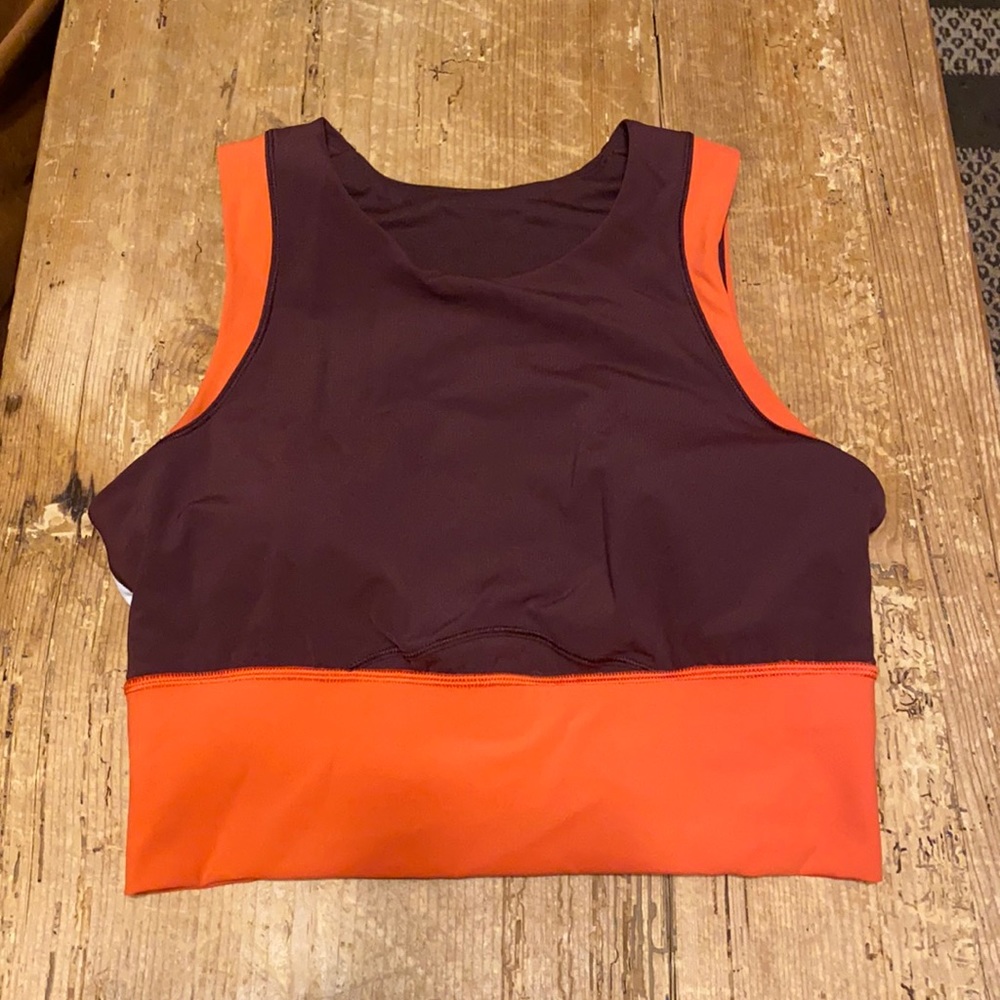 Lululemon Crop Tank w/ built in sports bra